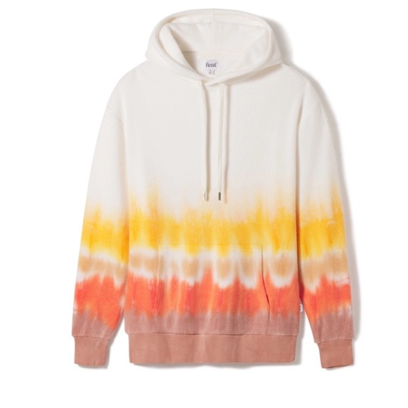 Feat BlanketBlend Hoodie Tie Dye Desert Sun - Picture 1 of 5